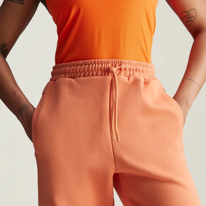 adidas by Stella McCartney Loose Trainingshose lang dusted clay (Damen)