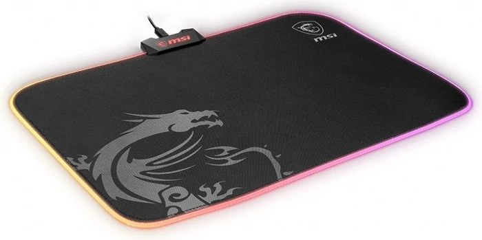 MSI Agility GD60 Gaming Mousepad, RGB beleuchtet, schwarz