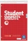 Brunnen Student Recycling Collegeblock für Linkshänder, A4, Lineatur 28, rot, 80 Blatt Vorschaubild