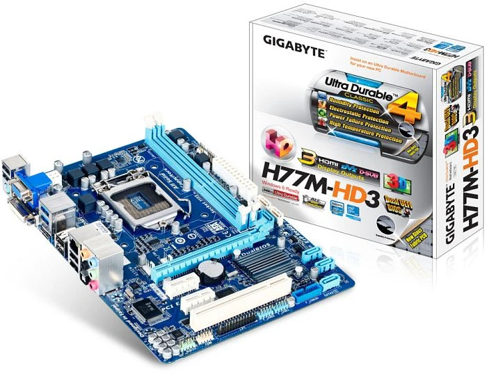 GIGABYTE GA-H77M-HD3 (Intel 1155)