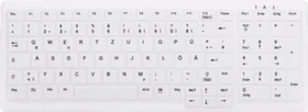 Contour Design Active Key Ersatzmembran für AK-C7000 (ISO-DE-Layout), Tastatur-Membran, weiß