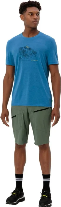 Vaude Tekoa III Funktionsshirt kurzarm radiate blue (Herren)