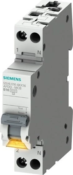 Siemens Brandschutzschalter-LS-Kombi 230V, 6kA, 1+N, B, 16A Kompakt 1TE