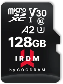 goodram M2AA IRDM MICROCARD R170/W120 128GB Kit, UHS-I U3, A2, Class 10