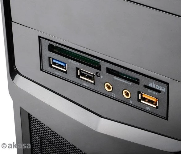 Akasa Internal Multi Function Panel, USB 3.0