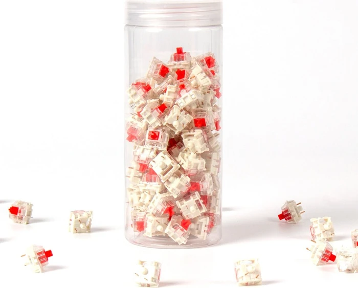 Keychron Gateron Silent Red Switch Set, 110er-Pack