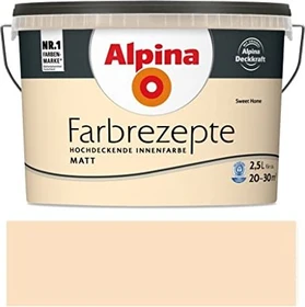 Alpina Farben Farbrezepte Innenfarbe sweet home matt, 2.5l