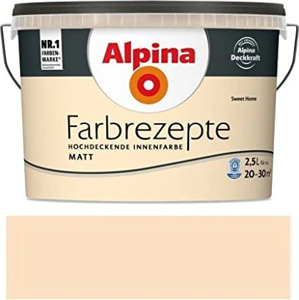Alpina Farben Farbrezepte Innenfarbe