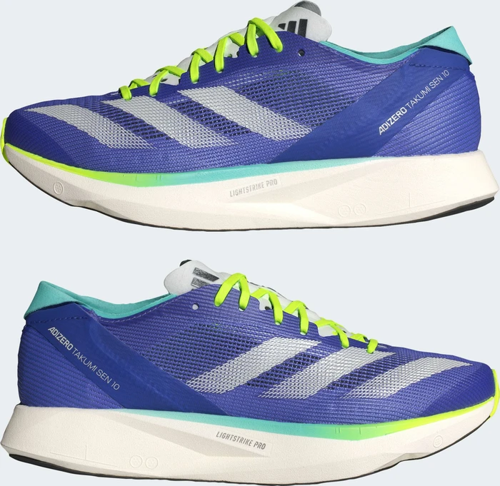 adidas Adizero Takumi Sen 10 cobalt blue/zero metalic/lucid lemon (Damen)