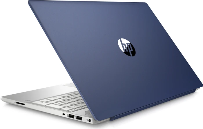 HP Pavilion 15-cs0152ng, Sapphire Blue/Natural Silver, Core i5-8250U, 8GB RAM, 256GB SSD, 1TB HDD, GeForce MX130, DE
