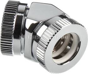 Phanteks Glacier Verbinder für Rohre 45° 12mm chrome