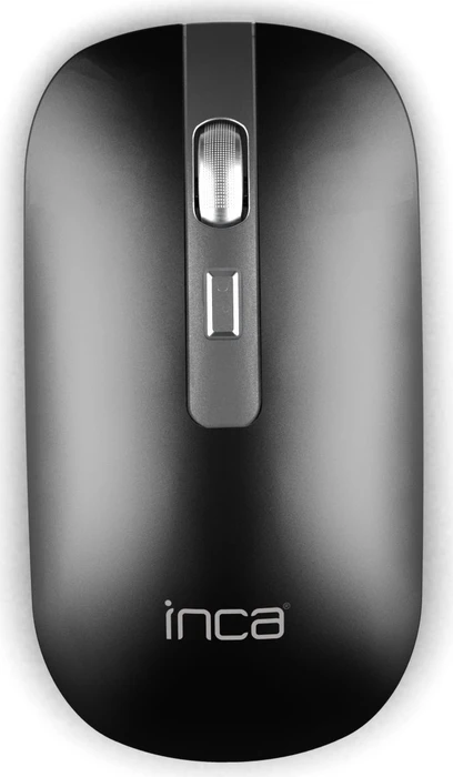Inca IWM-531RA Wireless Mouse schwarz, USB/Bluetooth