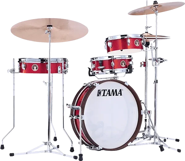 Tama Club-JAM Pancake LJK48P BRM Burnt Red Mist