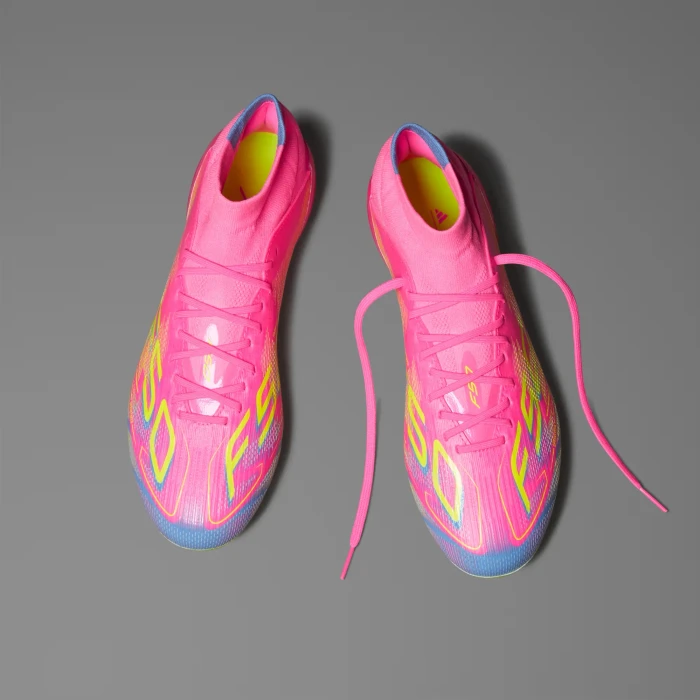 adidas F50 Elite Mid MG lucid pink/lucid lemon/blue fusion (Damen)