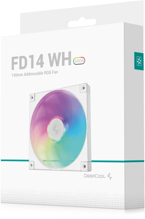 DeepCool FD14 ARGB WH, weiß, 140mm