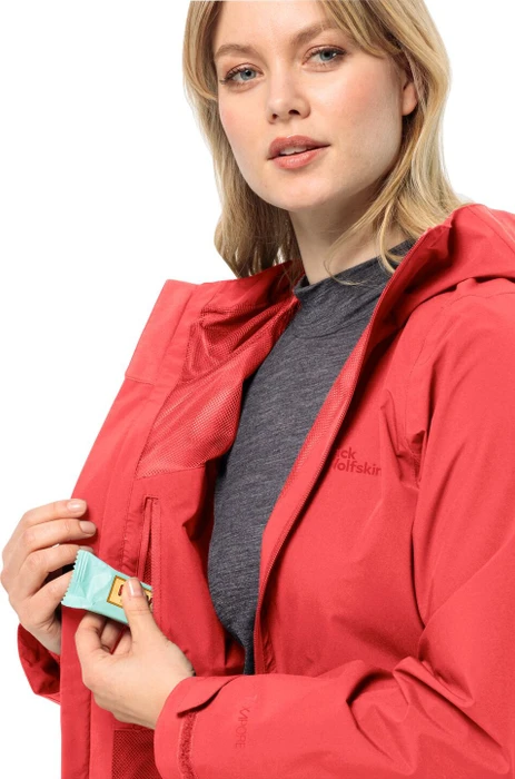 Jack Wolfskin Robury 2L Funktionsjacke vibrant red (Damen)