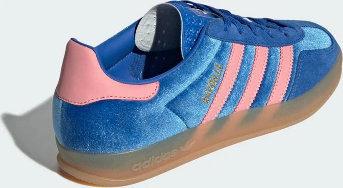 adidas Gazelle Indoor blue/semi pink spark/gum