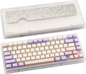 Wobkey Rainy 75 Pro Acrylic Limited Edition, transparent, LEDs RGB, Kailh Cocoa, USB/Bluetooth, US