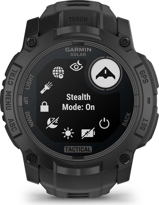 Garmin Instinct 3 Solar Tactical Edition 50mm schwarz