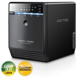 Fantec QB-35RFEU3, USB-B 3.0/eSATA/FireWire 400/800