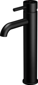 Steinberg Serie 100 Waschtisch-Einhebelmischer ohne Ablaufgarnitur Ausladung 128mm schwarz
