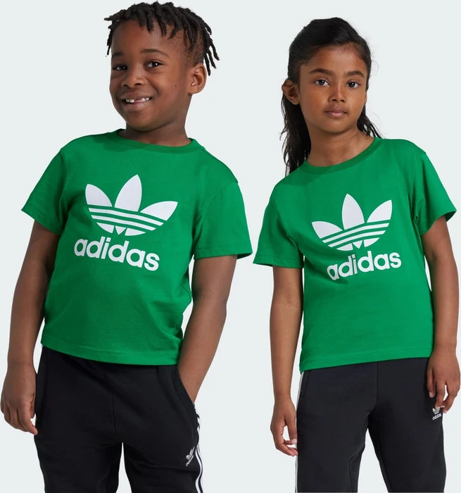 adidas Adicolor Trefoil T-Shirt kurzarm grün (Junior)