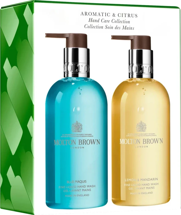 Molton Brown Aromatic & Citrus Hand Care Seife 300ml + Handlotion 300ml Geschenkset