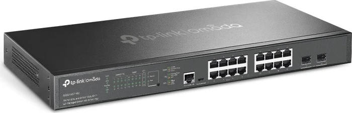 TP-Link SG3218XP-M2 Rackmount 2.5G Managed Switch, 16x RJ-45, 2x SFP+, 240W PoE+