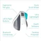 Swiftpoint PenPoint Ergonomic Mouse with Health Software weiß/grau, USB/Bluetooth Vorschaubild