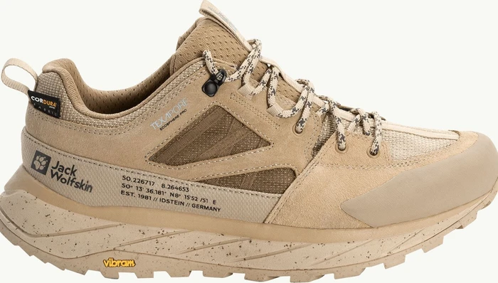 Jack Wolfskin Terraquest Texapore Low sand storm (Herren)