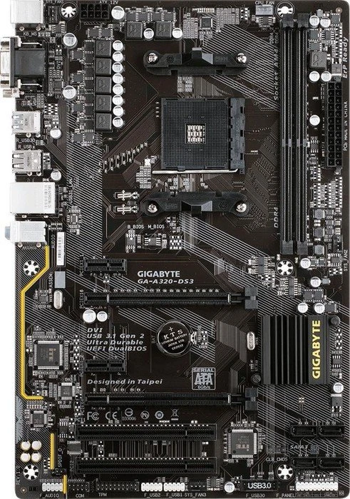 GIGABYTE GA-A320-DS3 (AMD AM4)