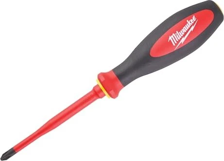 Milwaukee VDE Slim Kreuzschlitz Schraubendreher, PH2x100mm