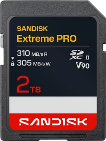 SanDisk Extreme PRO R310/W305 2TB, UHS-II, Class 10