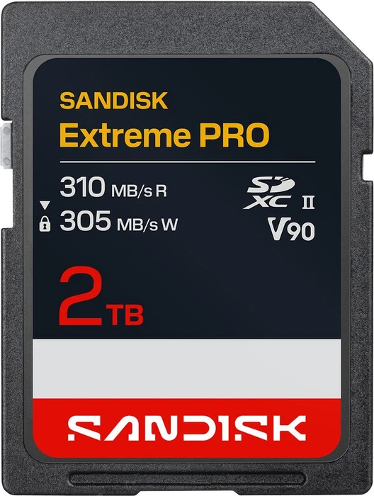 SanDisk Extreme PRO R310/W305 2TB, UHS-II, Class 10