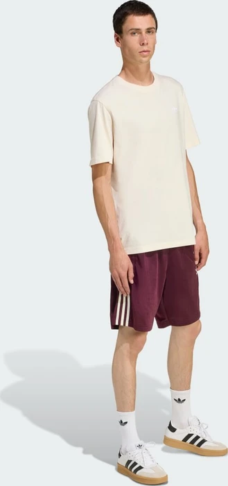 adidas Adicolor Firebird Shorts maroon/cream white (Herren)