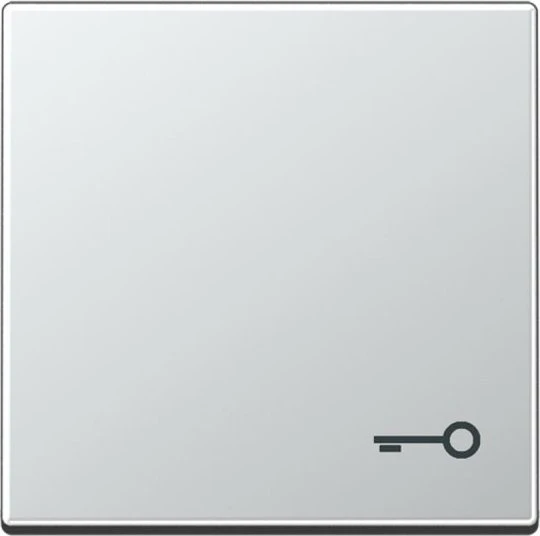 Jung Serie A Wippe mit Symbol Tür, aluminium