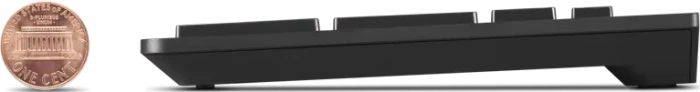 Lenovo Essential Wireless Combo Gen2 AI mit Copilot-Taste, schwarz, USB, DE