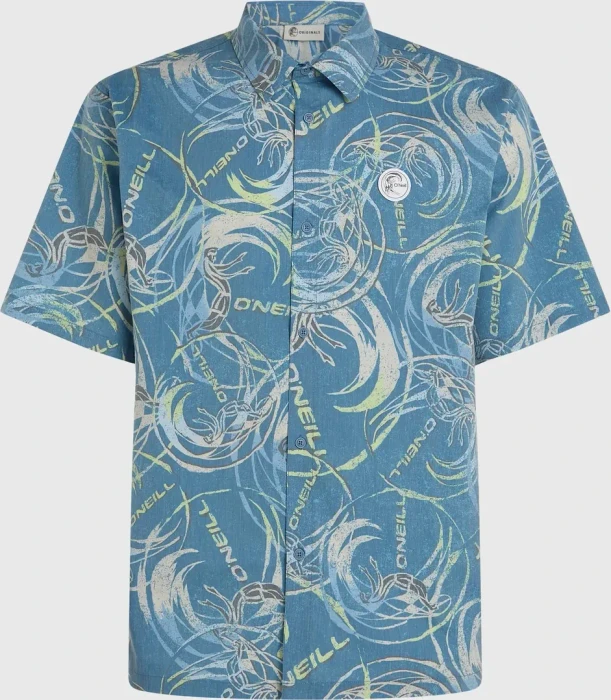O'Neill O'riginals UPF 50+ Hemd kurzarm blau (Herren)