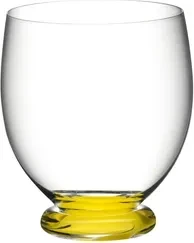 Riedel Fatto A Mano Trinkglas Tumbler Grande gelb