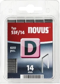 Novus Typ 53 F/D Tacker-Klammern, 14x11.3mm, 600 Stück