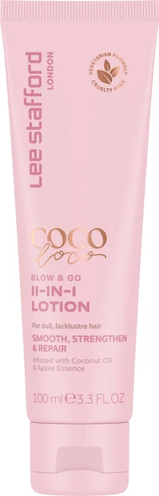 Lee Stafford Coco Loco Blow & Go Genius Leave-In Lotion, 100ml