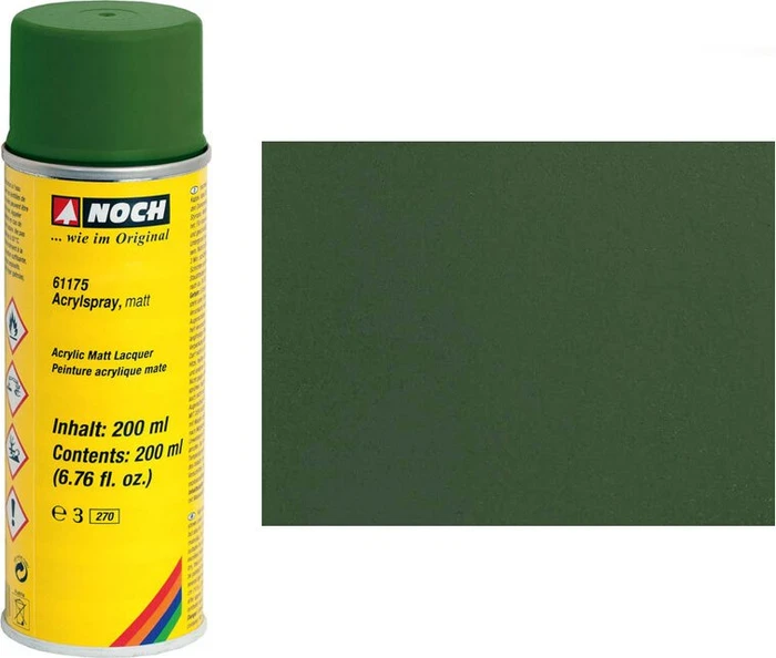 Noch Acrylspray matt dunkelgrün, 200ml
