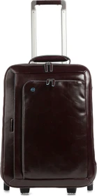 Piquadro Blue Square Kabinentrolley mit Gurt braun