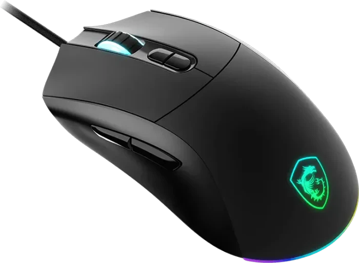 MSI Forge GM320 Gaming Mouse schwarz, USB