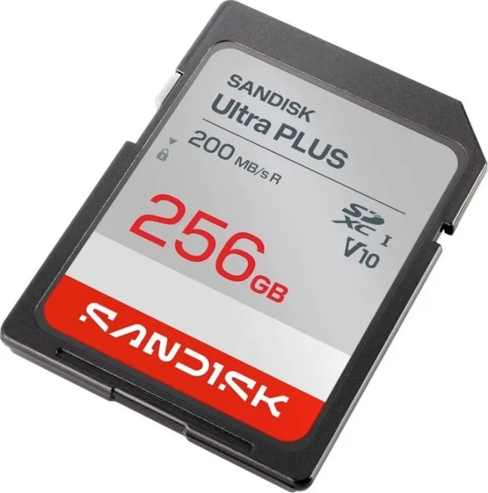 SanDisk Ultra PLUS R200 256GB, UHS-I U1, Class 10