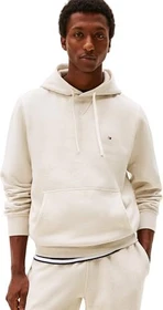 Tommy Hilfiger Seasonal Fleece with Kangaroo Pocket Hoodie heathered oatmilk (Herren)