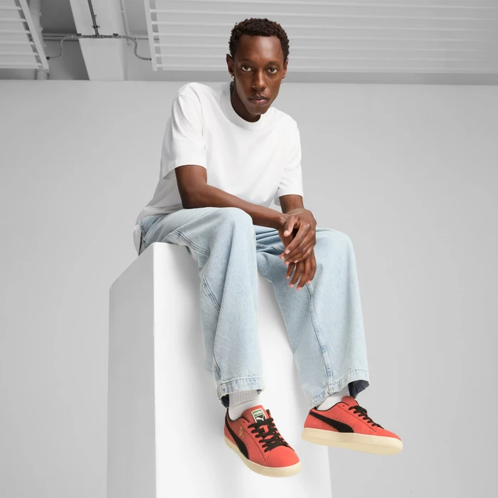 Puma Clyde OG salmon/frosted ivory/puma black