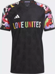 adidas Pride Tiro Laufshirt kurzarm schwarz