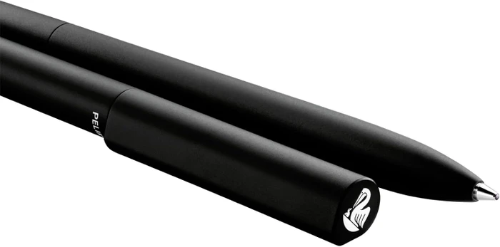 Pelikan Ineo Elements K6 Kugelschreiber black rock, Metalletui