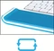 Leitz Ergo WOW höhenverstellbare Handgelenkauflage für Tastatur, blau/weiß Vorschaubild